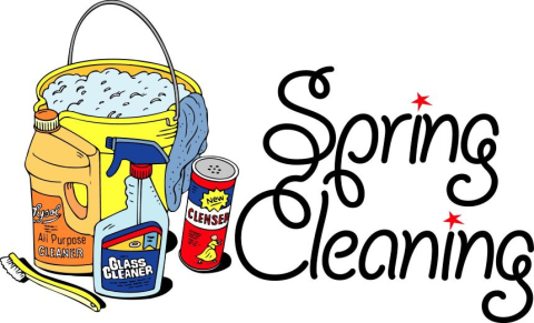 Indoor spring cleaning checklist