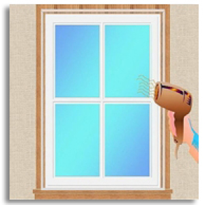 Window Insulator Kit window pic